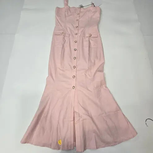 Majorelle Otis Midi Dress in Blush Pink Small