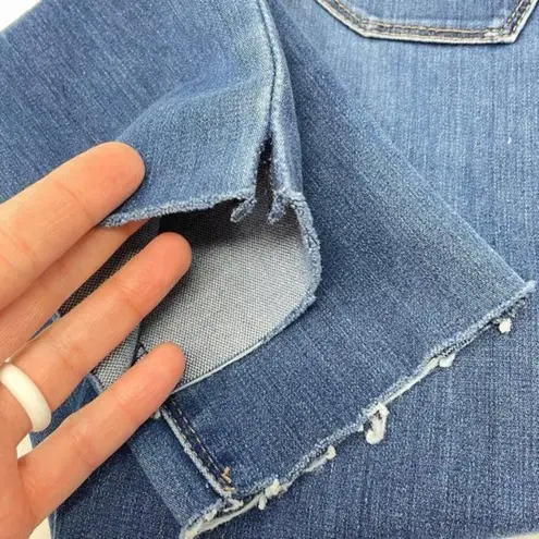 DL1961 Emma Legging Skinny Jean Size 26 Panama Stretch Denim Frayed Hem