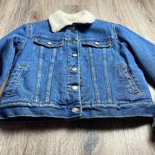 PacSun  Sherpa Lined Jean Jacket Size XS
