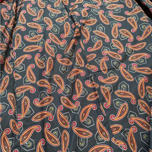 Vintage Wool Trench Coat Long Overcoat w/scarf USA M Medium 10 Red