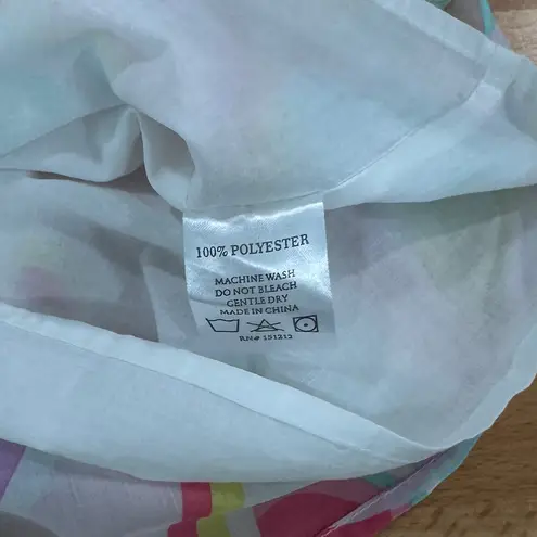 Michelle McDowell Marley Dream Darling Top Ruffle Sleeve Size XL Blue