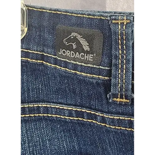 Jordache Straight Leg Medium Wash Blue Jeans Women's Size 16