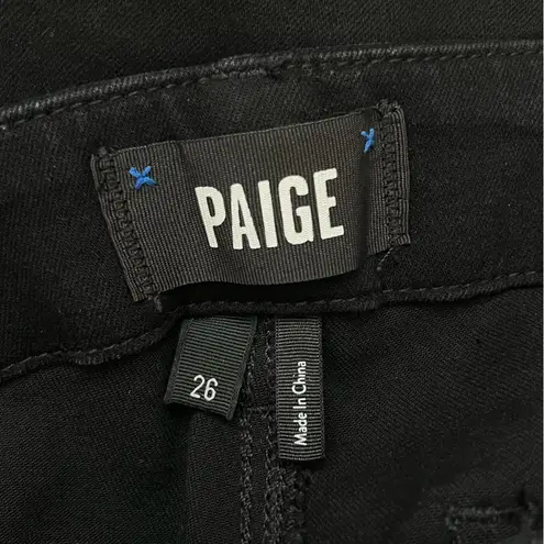 Paige  Mayslie Jogger Pants Luxe Coating black fog 26