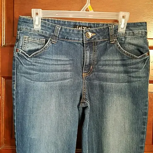 L.e.i. I Sophia Hippie Flared Boho Jeans Junior 11 Blue Size undefined - Image 1