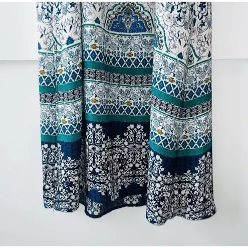 Skies Are Blue Lyna Spaghetti Strap Maxi Dress Size XS Women’s Paisley Floral