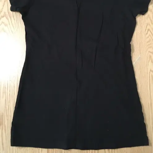 Hooters B25 Girl Worn Uniform V-Neck T-shirt Lafayette Indiana Cotton Size Small