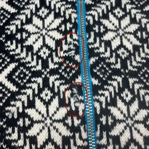 Bogner Fire + Ice Women’s Full Zip Wool Cashmere Blend Sweater Size S *FLAWS* Black - Image 9