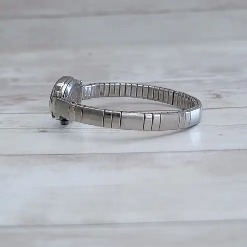 Timex Women's Cavatina CR 1216 Cell L3 Silver Tone with Spidel Strap - Untested