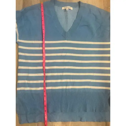 Workshop Republic Clothing Sz Sm Striped V-Neck Pullover Sweater
