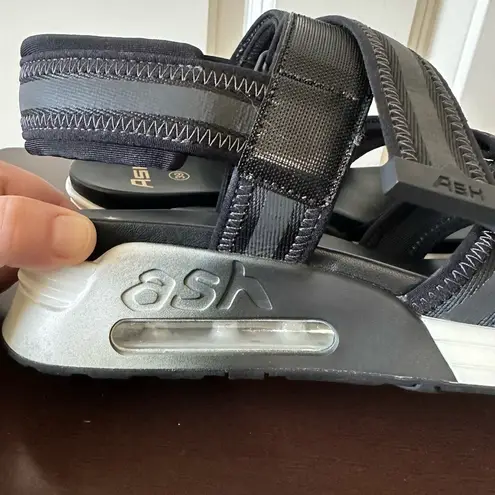 Ash Women's Black Lewis Summer Sneaker Sandals Shoes Size EU 39/US 9