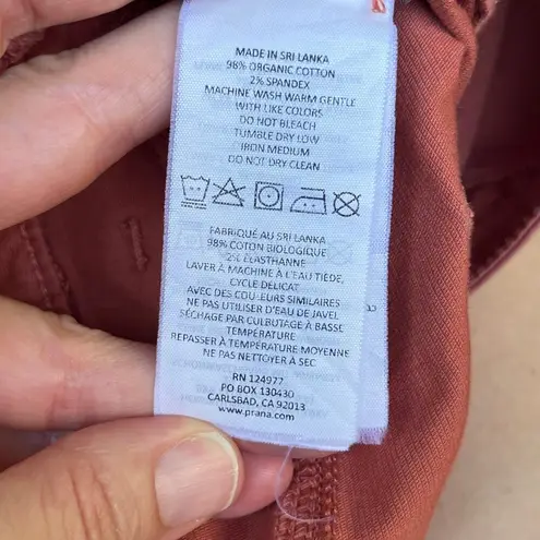 prAna Women's Dark Pink Chino Shorts Size 14/32