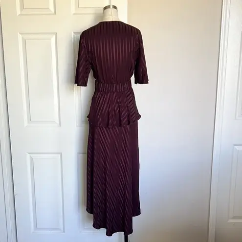 ALC Frank A.L.C Woman Avi Twist-front Silk-jacquard Peplum