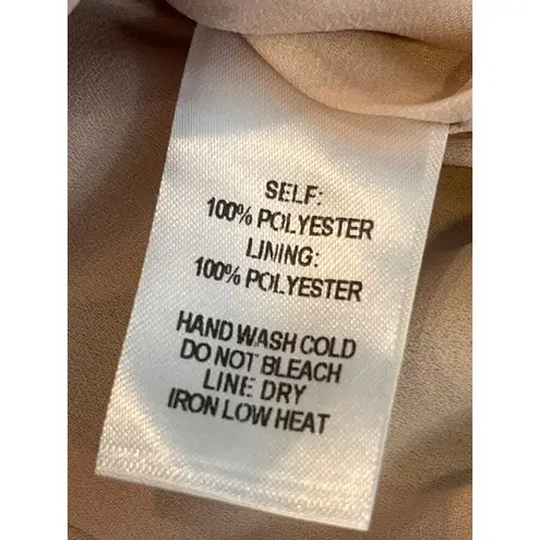 Lulus NEW Good Fleur You Blush Pink Floral Cross Front Tie Waist Crop Small