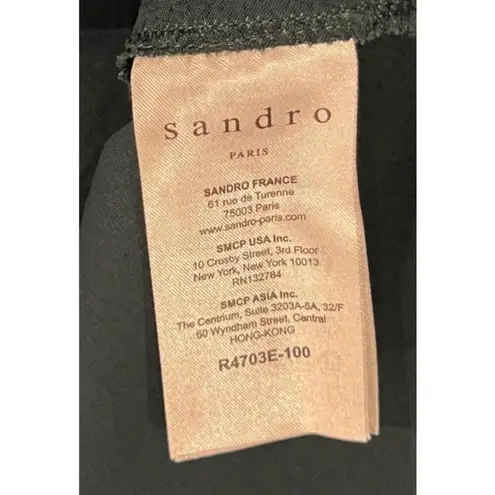 Sandro Rozo Crepe Mini Dress Size 2