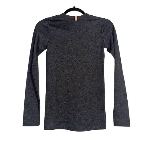 NWOT Lunya Restore Pima Cotton Blend Long Sleeve Gray Baselayer Top XS