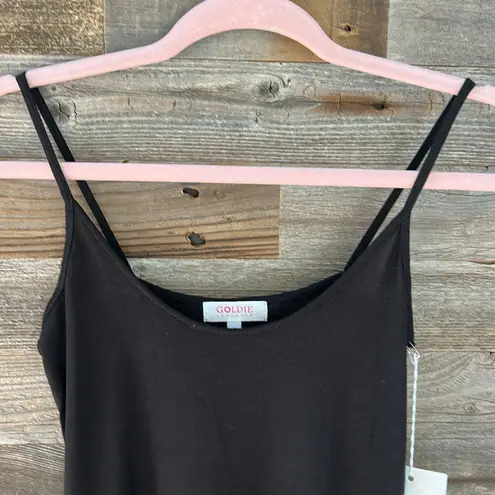 Goldie NWT  Black Cami Slip Dress Size Small