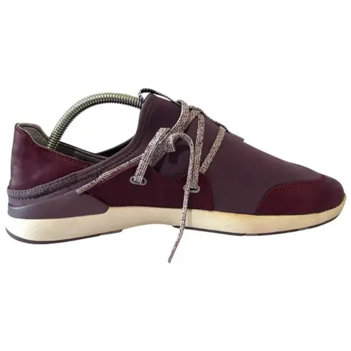 OluKai Miki Li' Mauve Plum Womens sz 9.5 Leather Quick