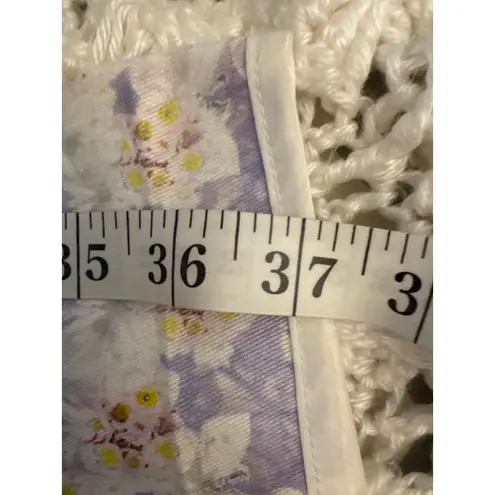 Lublu Kira Plastinina Designer Butterfly Print Pants Purple with Green Trim