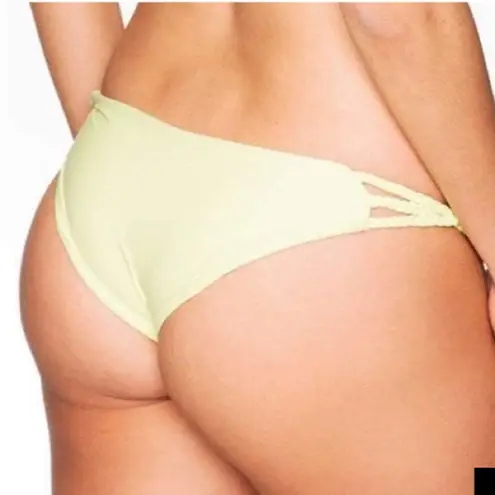 frankie's bikinis Frankie’s Bikinis Kaia Swim Bottoms: Lime Neon Green Yellow