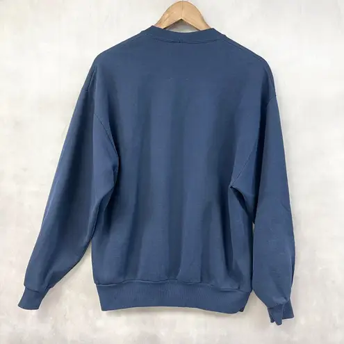 Jerzees ‎ Snowman Sweatshirt Womens Large Christmas Winter Holiday Retro Classic