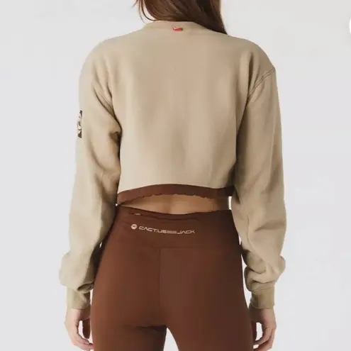 Travis Scott CACT.US CORP x Nike W NRG BH PO Crew Fleece Sweatshirt Size L