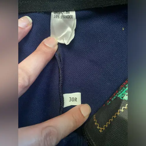 Vintage deadstock Harry Hall equestrian riding breeches, size 30R Blue