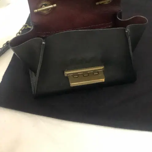 Zac Posen ZAC Eartha mini chain crossbody bag black