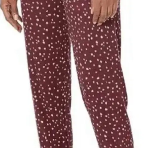P.J. Salvage My Friend Spot Lounge Pajama Jogger Pants Port Women’s XS NWT