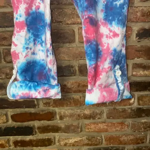 DKNY  Custom Tie Dye Convertible Pants Size 6