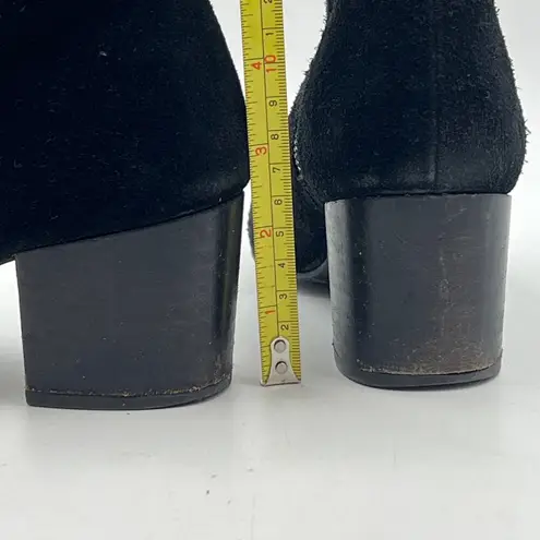 Thursday Boot Company Paloma Booties Black Suede Boots Size 9