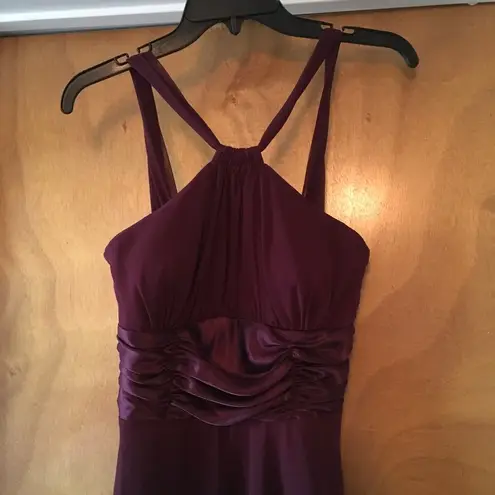 Connected Apparel NWT Plum Semiformal Chiffon Midi Length