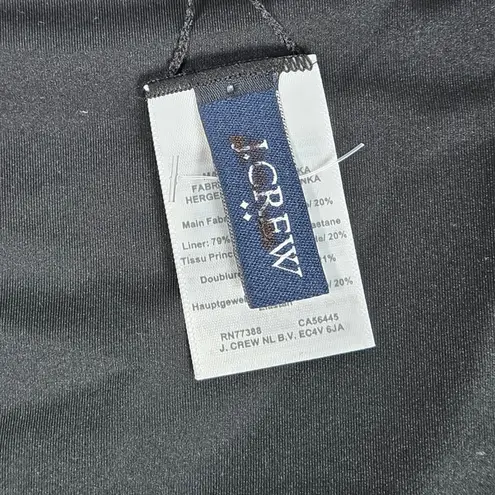 J. Crew Factory Black High Waisted Bikini Bottoms Style L5768 Size L NIB Size L