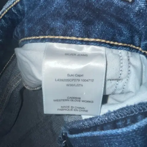 Silver Jeans Suki Capri