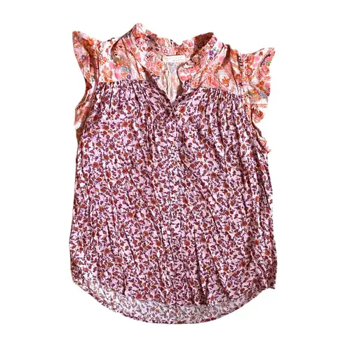 Lovestitch NWT Tempt Fate Flutter Sleeve Top Size XS