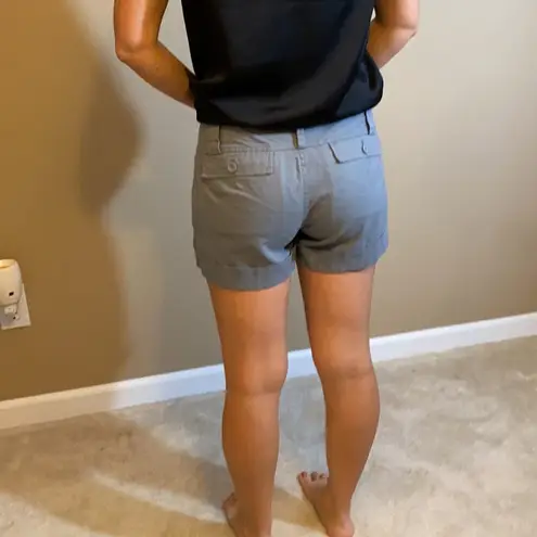 Rubbish Linen grey shorts junior’s Women’s size 7 gray coastal nautical neutral minimal