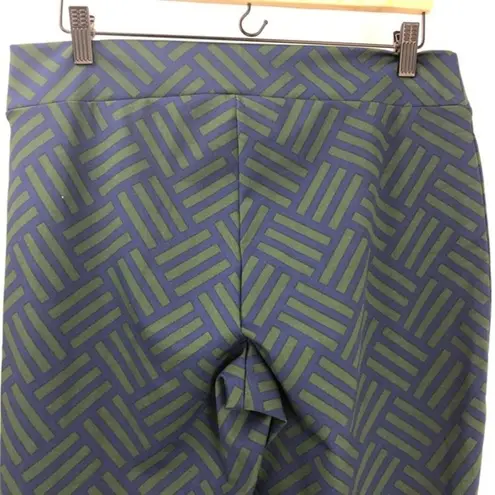 Mud Pie  Navy Printed Leggings Large