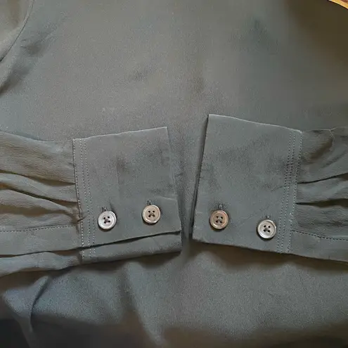 Marni Black Boxy Long Sleeve Blouse Size 40