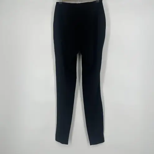 Lysse Sophie Satin & Ponte Knit Control Top Leggings Gray Black Size S