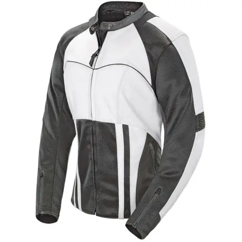 Joe Rocket Women's Radar Leather Jacket Large Black