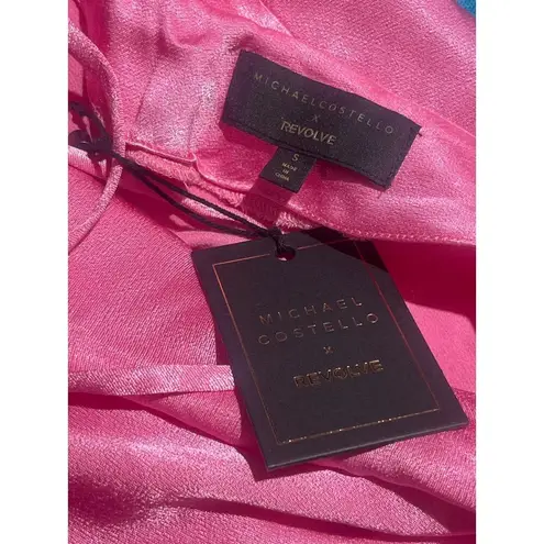 Michael Costello x Revolve Cecelia Gown in Pink Small New Womens Long Maxi dress