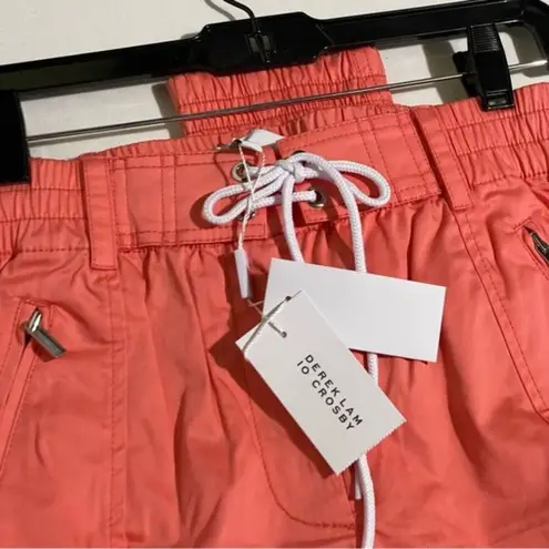 Derek Lam 10 Crosby Womens Kina Utility Joggers Size 2 iNeon Coral NWT