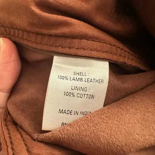 Lovers + Friends Revolve  Kendra 100% Lamb Leather Pants Fall Boss City Zip Front