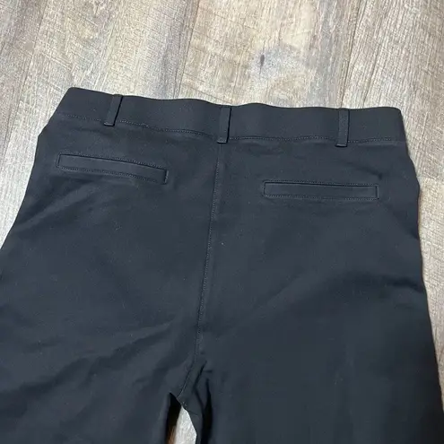 Betabrand Black Classic Yoga Pant Dress Pant Pull On Womens Size Large.