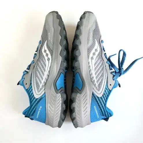 Saucony Excursion TR15 Trail Running Shoes W's 8 Alloy/Topaz Athletic Travel NWB