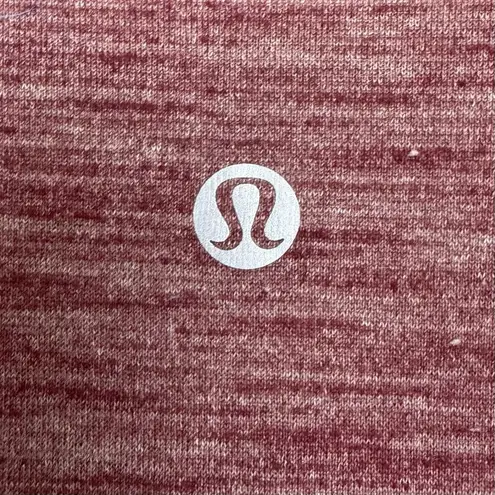 Lululemon Womens Sweat Date Tunic Tank Top No Size Low Armholes Workout Gym Red