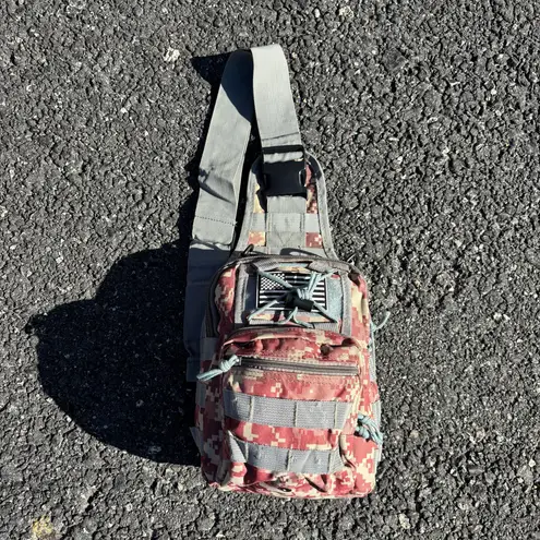 Tactical Grey Shoulder Bag Carrier Gray