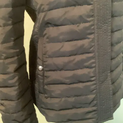 Loft  Quilted Mid-Weight Hip Length Black Jacket Women’s XS Extra Small