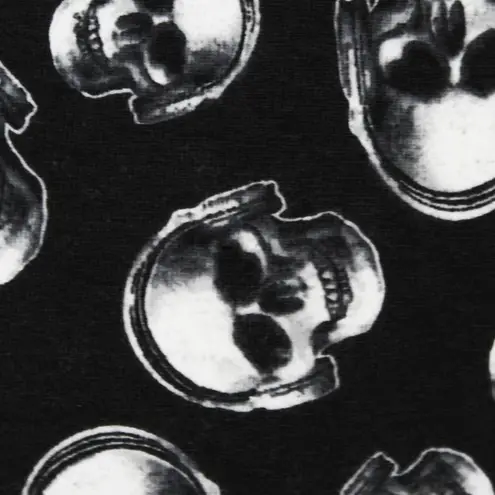 No Boundaries Goth Skull Headphone Casual Leggings Size Large