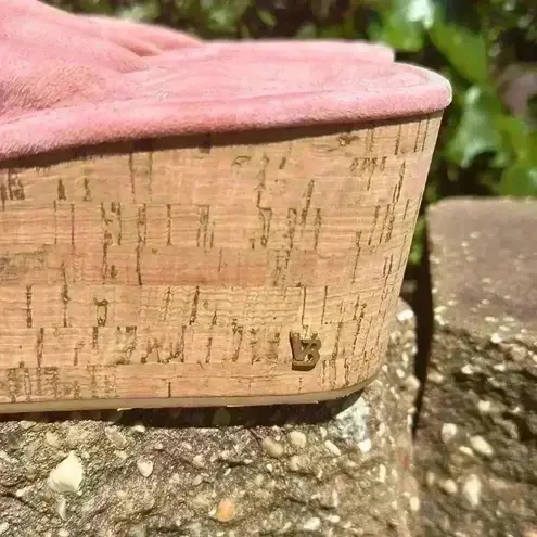 Veronica Beard Gabby geno cork Platform Wedge Thong Sandal (Women) size 10M