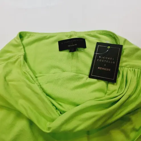 Michael Costello x REVOLVE Zendaya Skirt in Bright Green Small